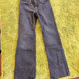 Levi's Superlow Boot jeans in size W26